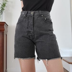 Vintage Versace high waisted shorts